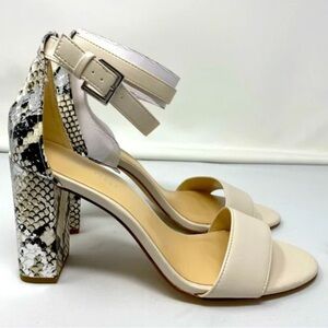 New Nine West Snakeskin Heels